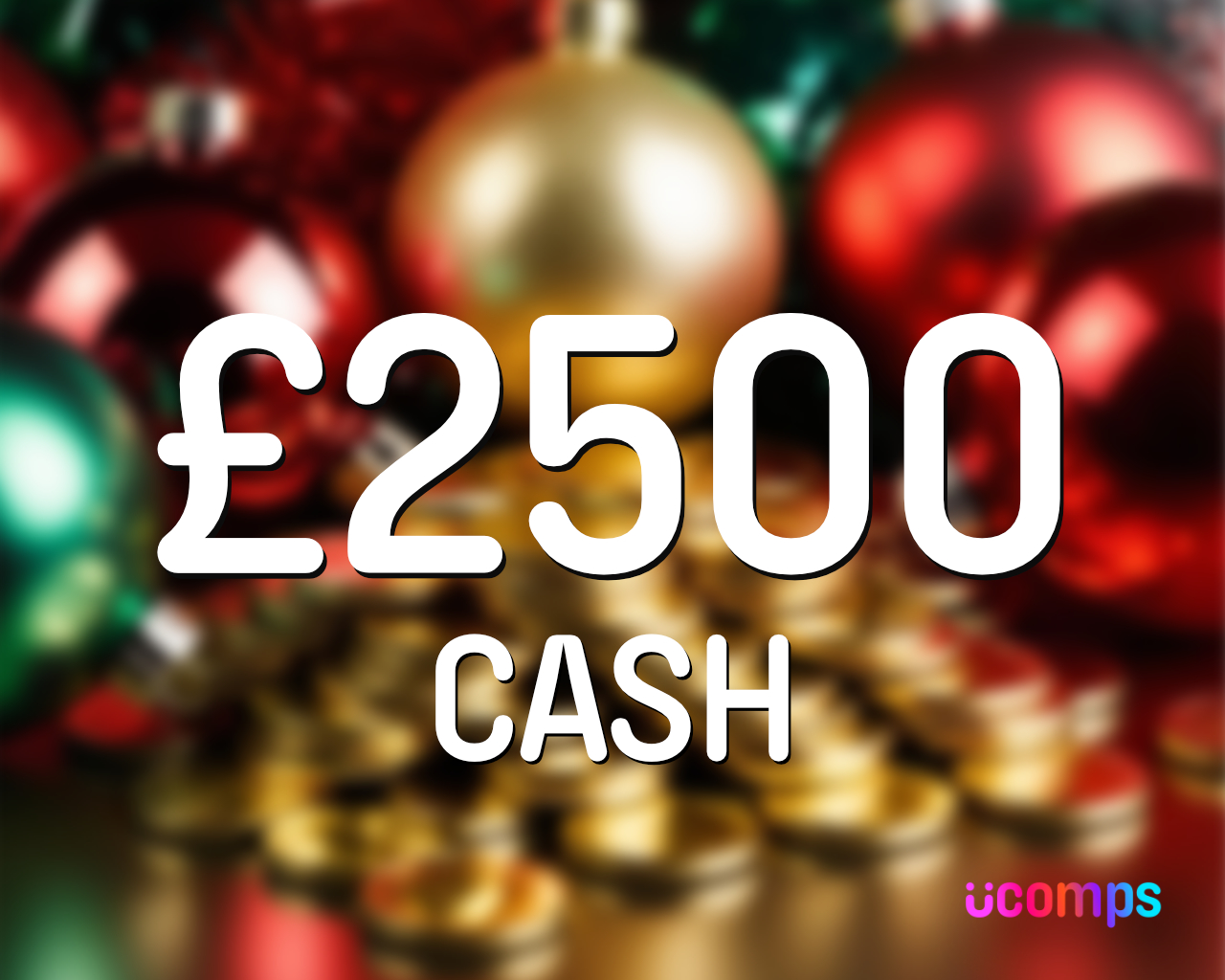 £2500 Tax Free Christmas Cash !