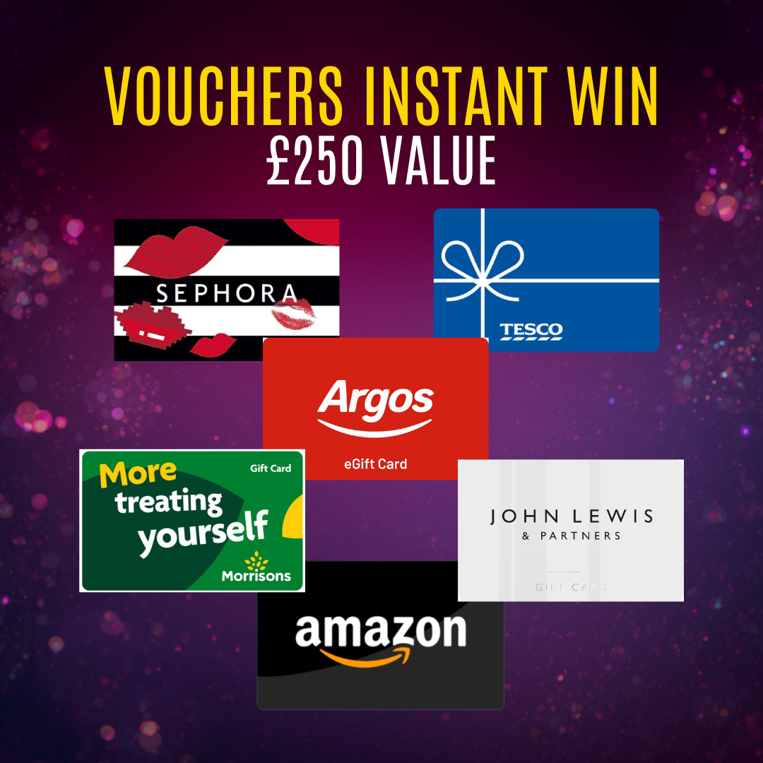 Gift Voucher Instant Win Competition