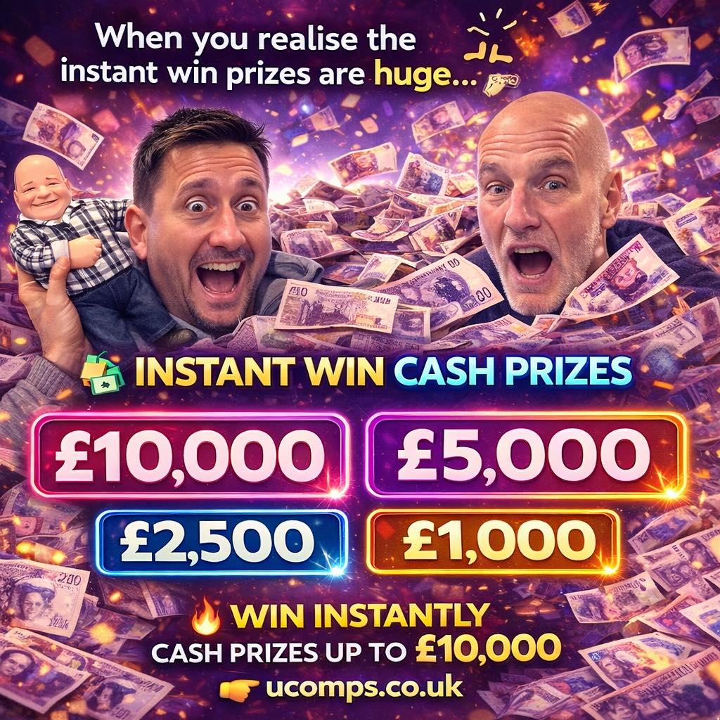 £50,000 Instant Win Competition