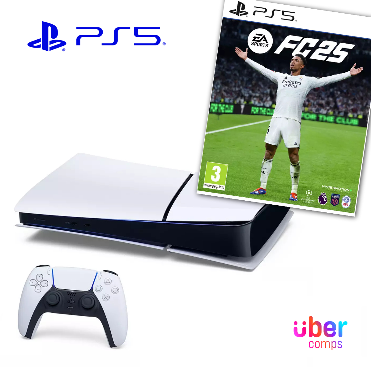 PlayStation 5 Digital Edition 1TB With FIFA 25 EA FC25