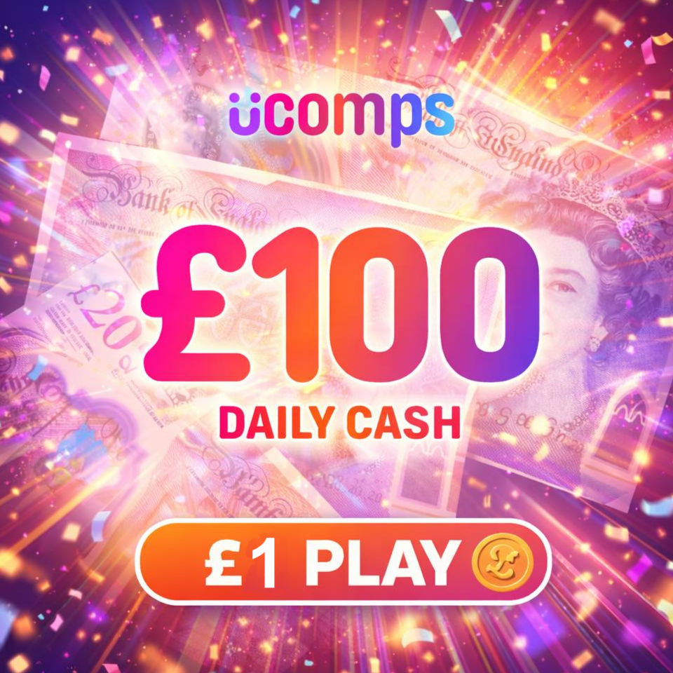 £100 Thursday Cash - Only 300 Tickets