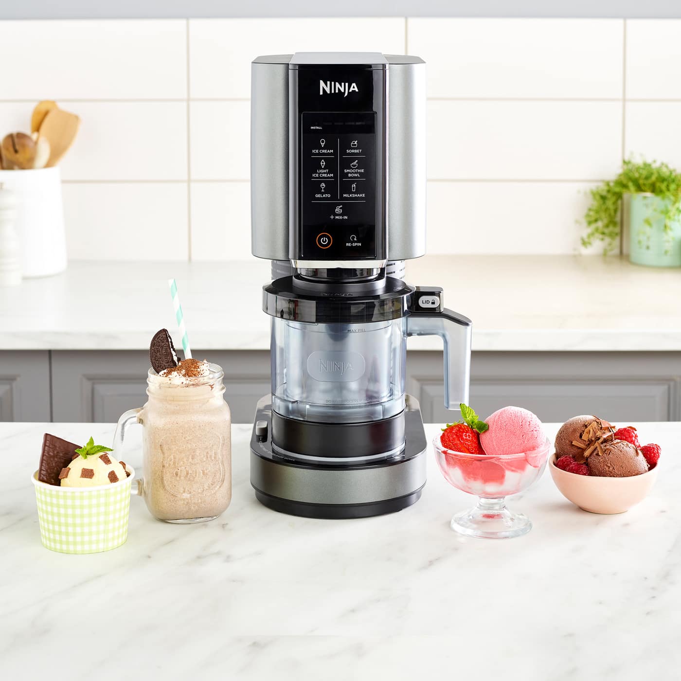 Ninja CREAMi Ice Cream & Frozen Dessert Maker NC300UK