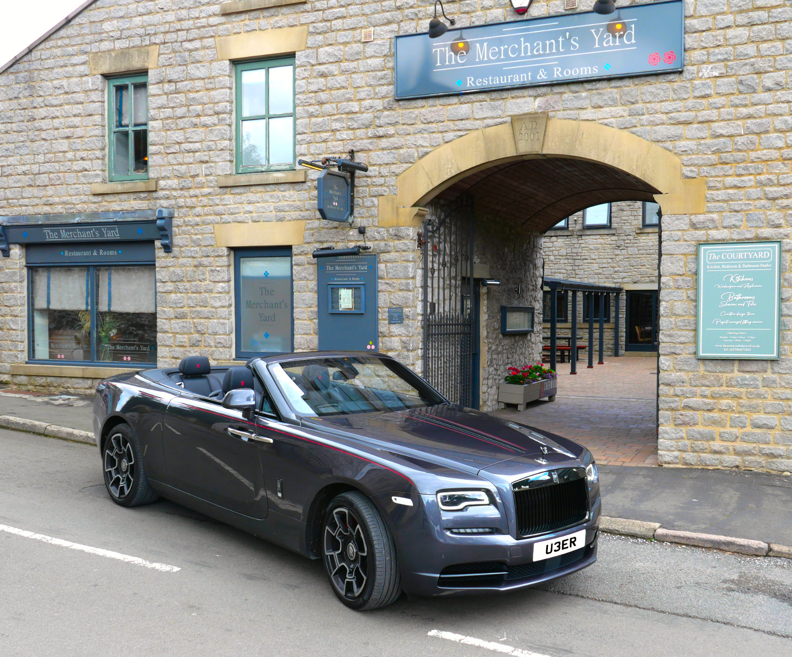 Win A Chauffeur Driven Meal Out For 2 At The Merchant's Yard