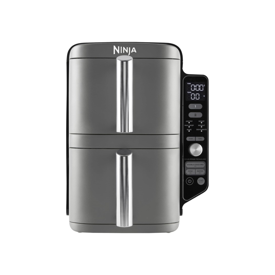 Ninja Double Stack XL Air Fryer, Vertical Dual Drawer AirFryer SL400UK