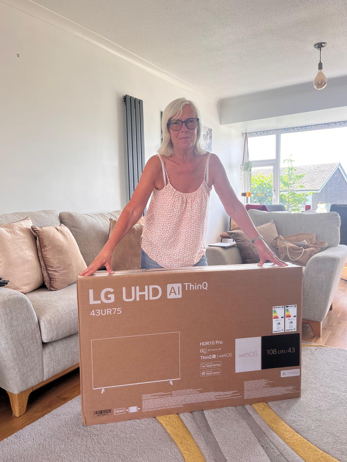 LG 43 Inch TV - 4K UHD