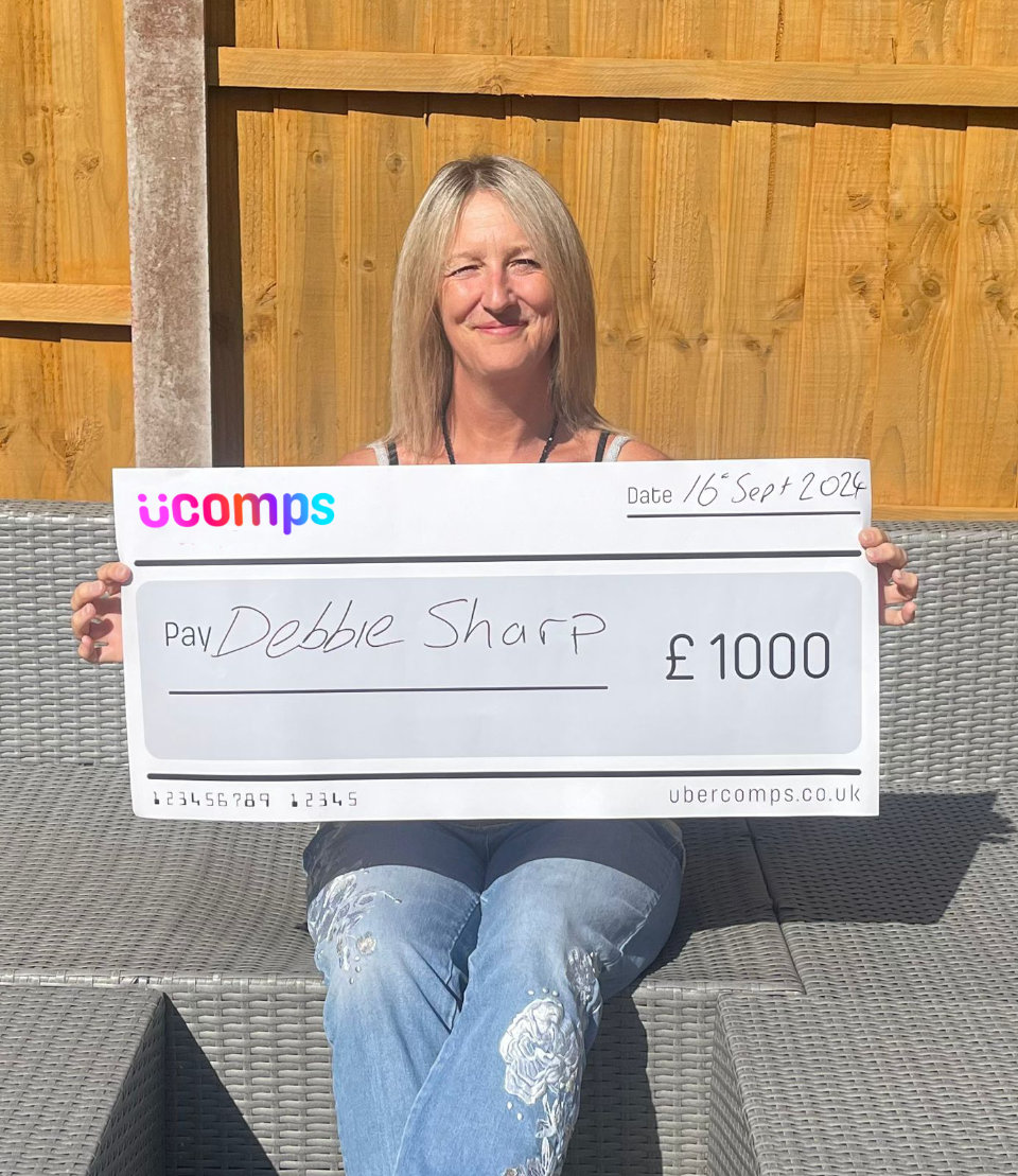 Win £1000 Tax Free Cash ! Early Bird Discount Only 45p