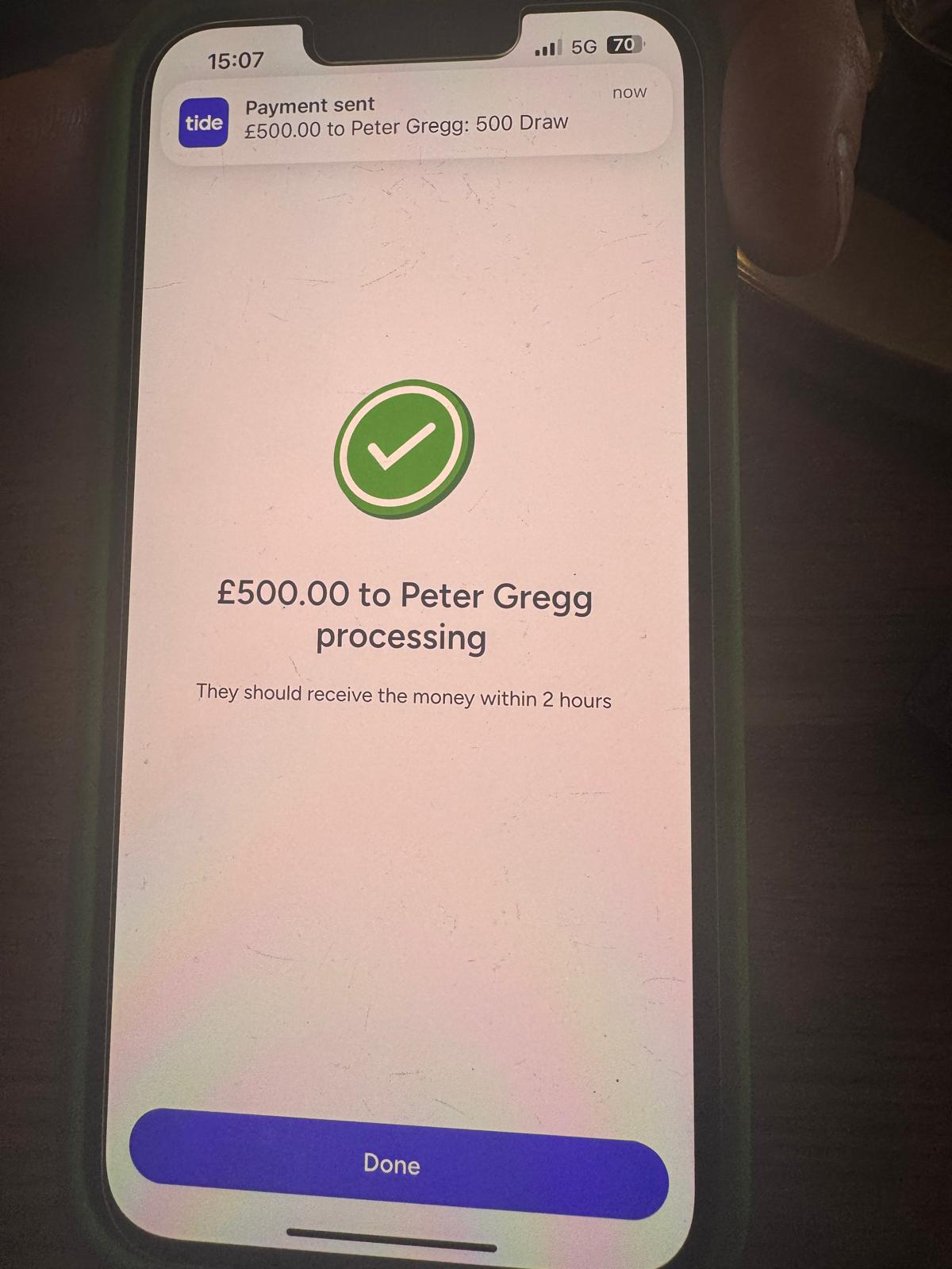 £500 Weekly Cash Low Odds Comp